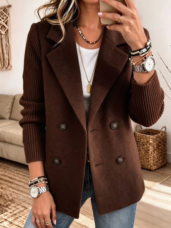 Beatriz | Blazer de tejido con mangas de punto