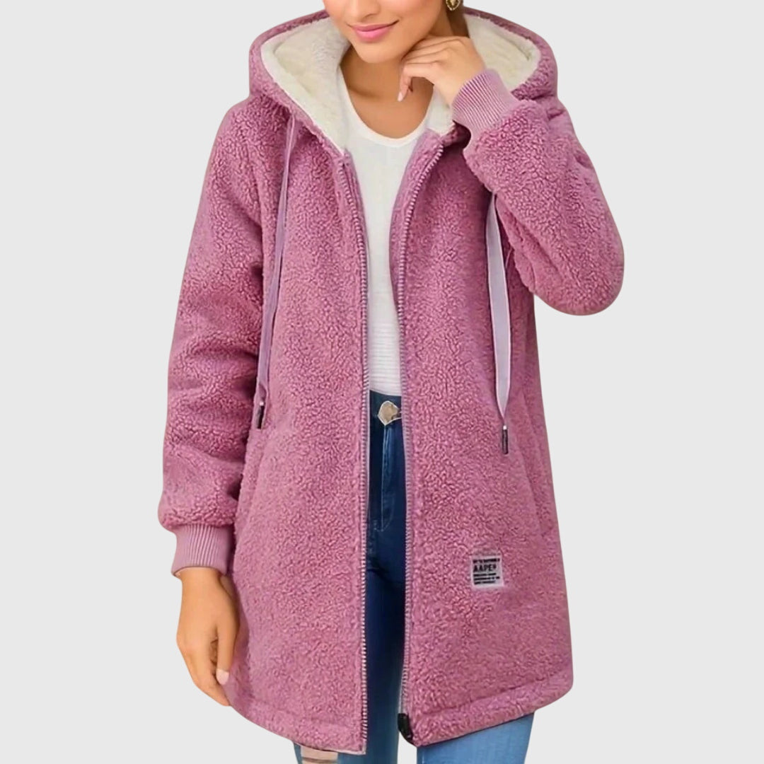 Magdalena | Chaqueta polar con capucha