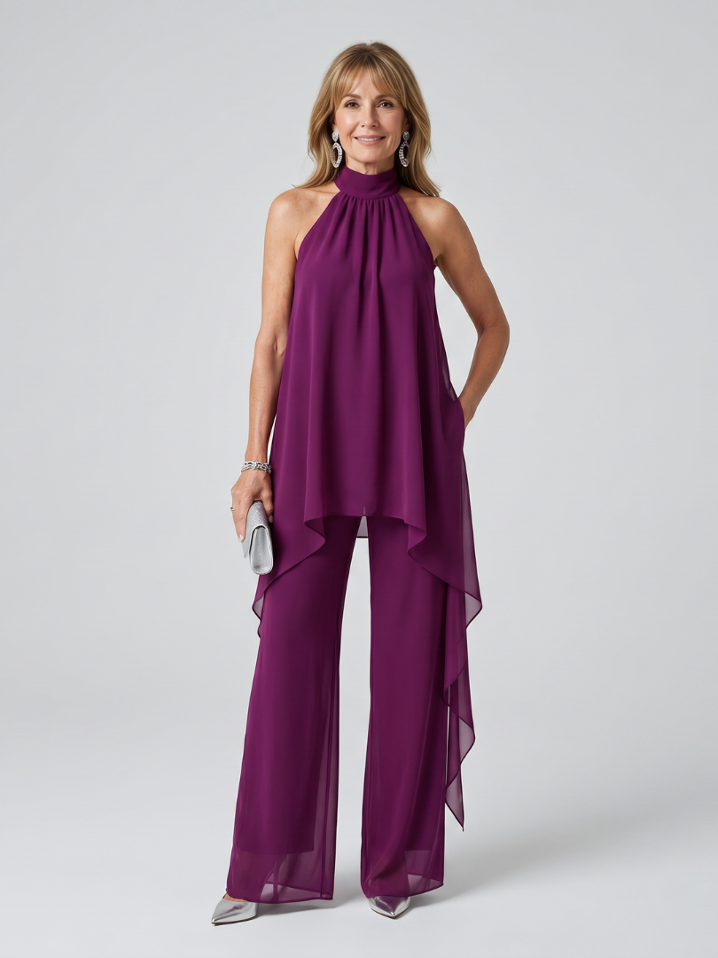 Nerea | Conjunto Túnica Asimétrica y Pantalón