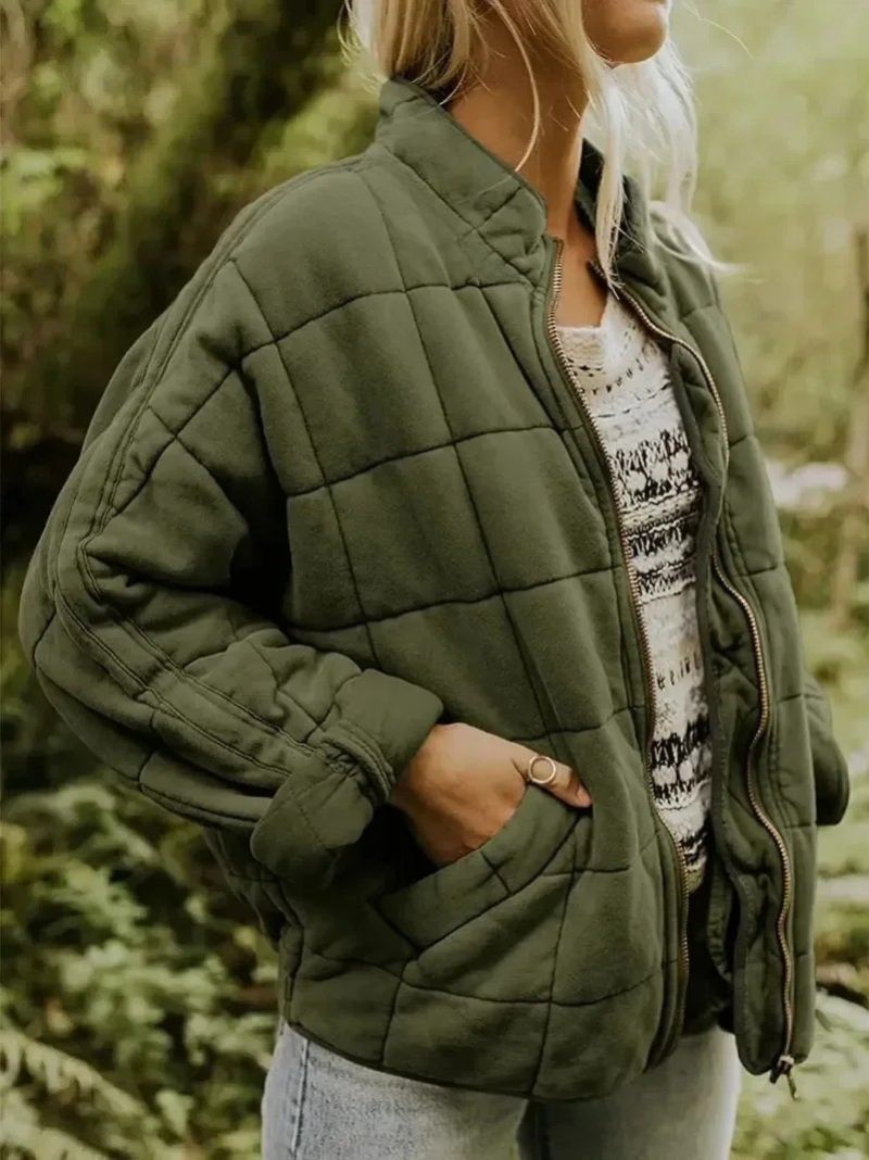 Milagros | Abrigo forrado de estilo oversize