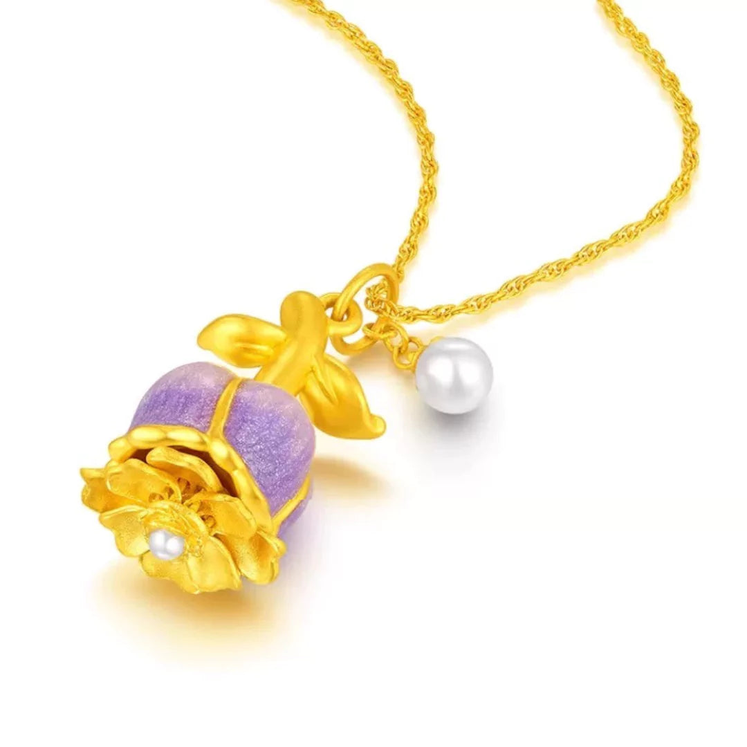 Aurora | Collar Flor del Amor – Elegancia y Romanticismo