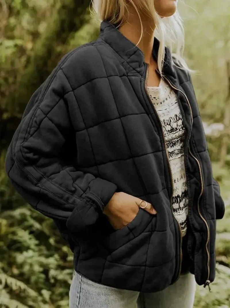 Milagros | Abrigo forrado de estilo oversize