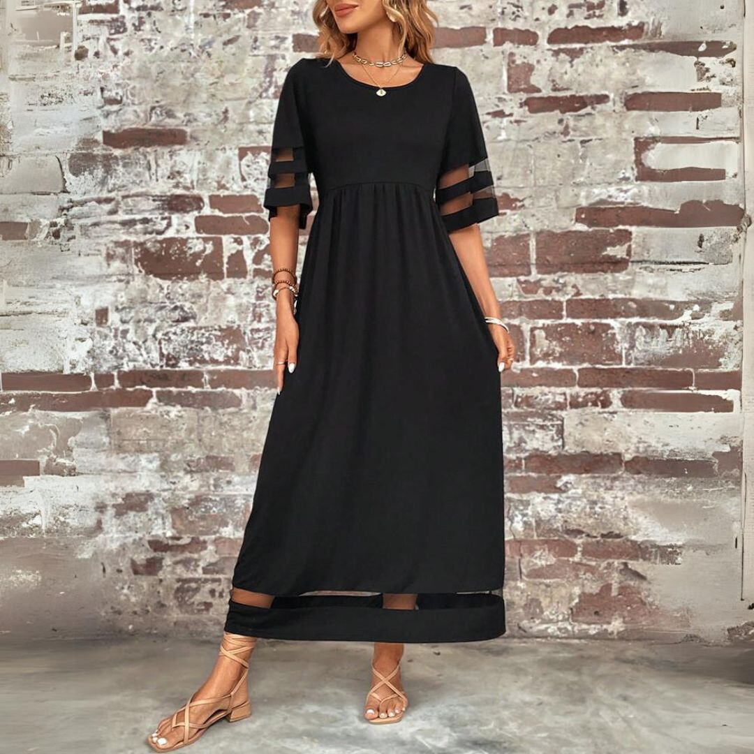 Emma | Vestido Midi Efecto Vientre Plano