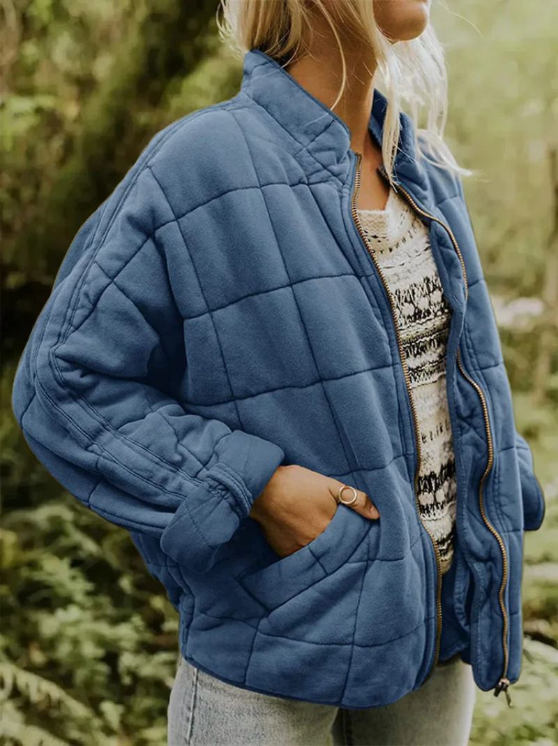 Milagros | Abrigo forrado de estilo oversize