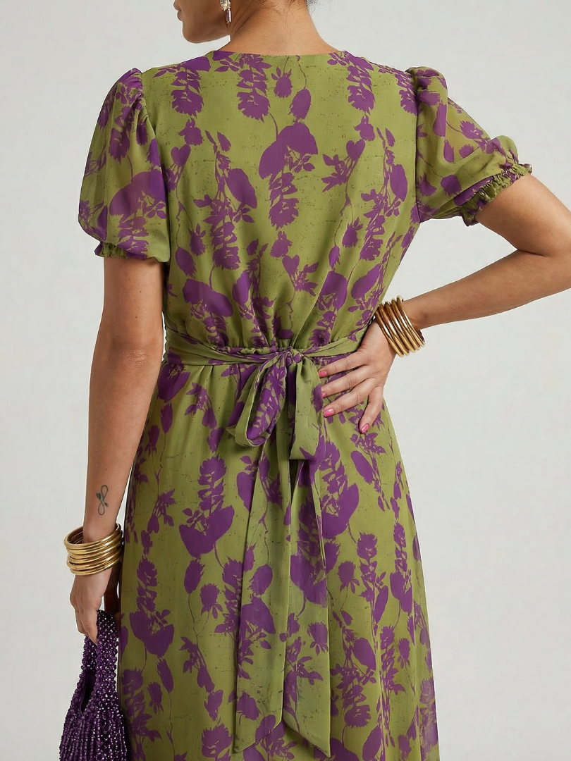 Sara | Vestido Midi Floral Holgado