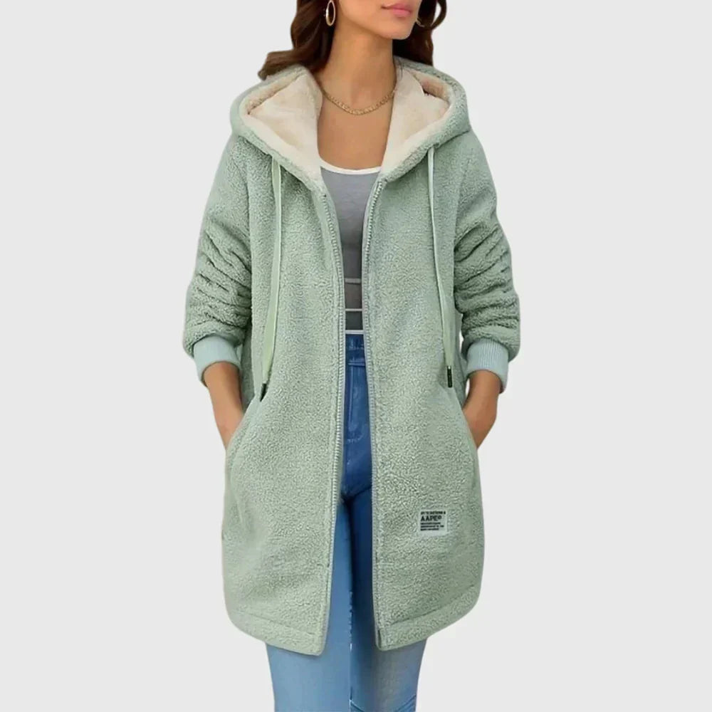 Magdalena | Chaqueta polar con capucha