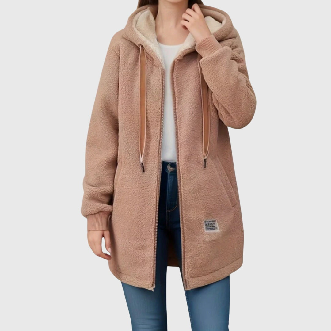 Magdalena | Chaqueta polar con capucha