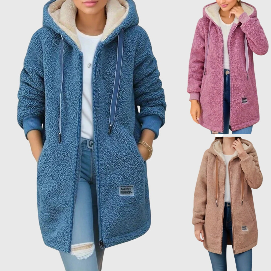 Magdalena | Chaqueta polar con capucha