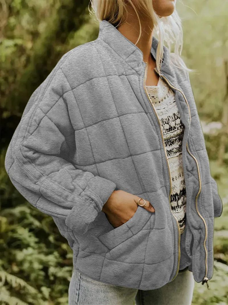Milagros | Abrigo forrado de estilo oversize