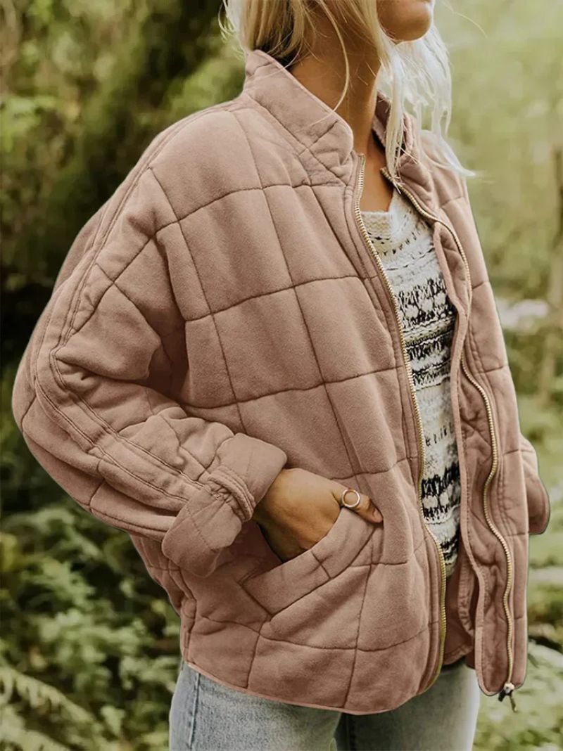 Milagros | Abrigo forrado de estilo oversize