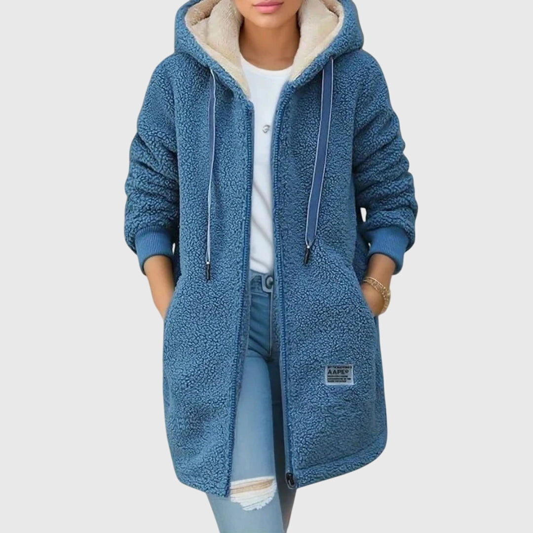 Magdalena | Chaqueta polar con capucha