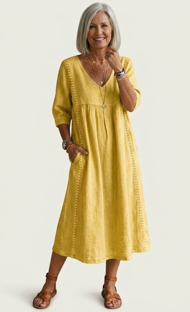 Carmen | Vestido Maxi Corte A