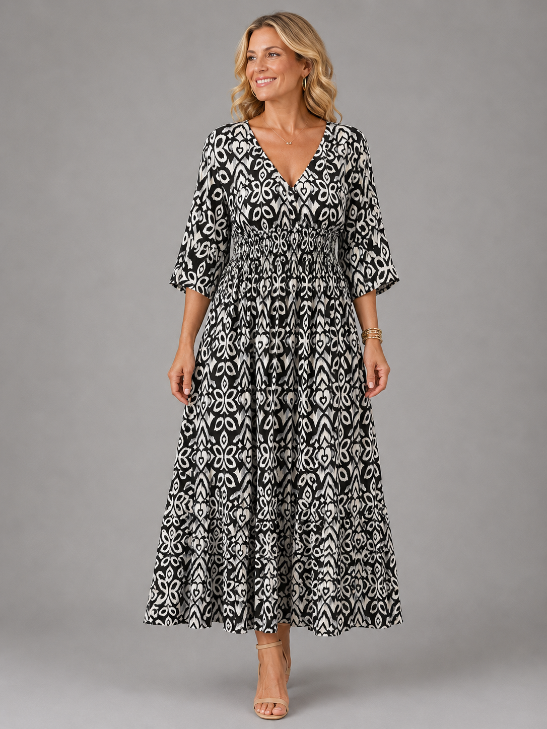 Olivia | Vestido Midi Bohemio