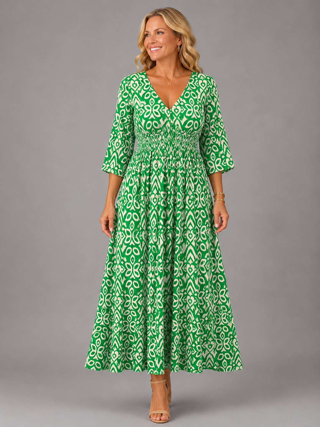 Olivia | Vestido Midi Bohemio