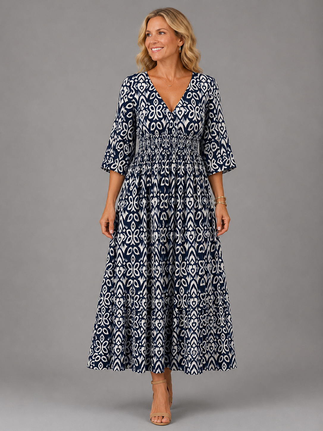 Olivia | Vestido Midi Bohemio