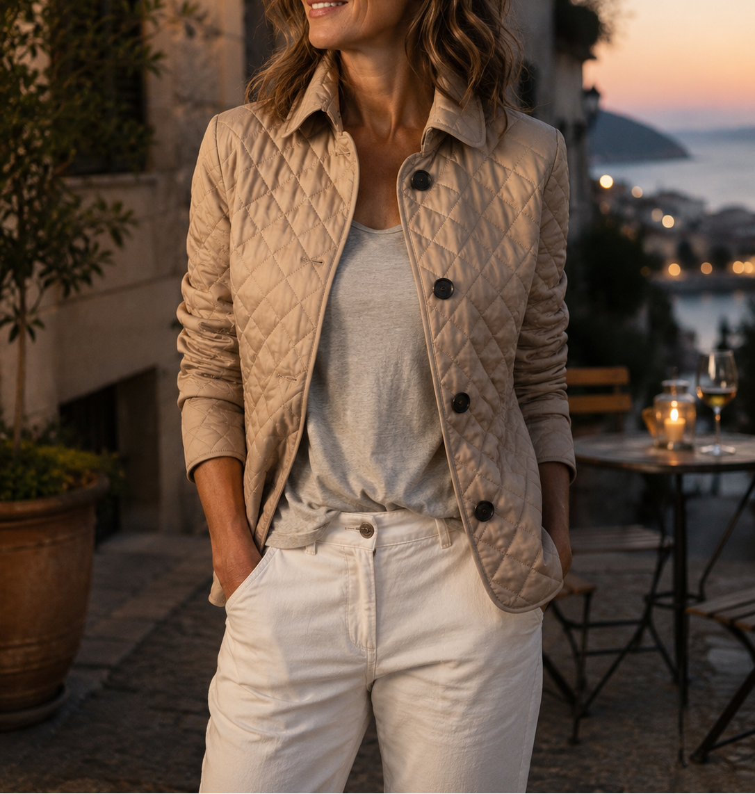 Begoña | Chaqueta acolchada ligera, elegante y cálida