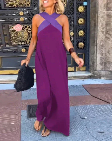 Sonia | Vestido de escote cruzado con hombros descubiertos