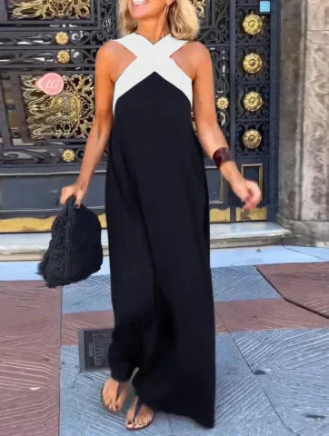 Sonia | Vestido de escote cruzado con hombros descubiertos