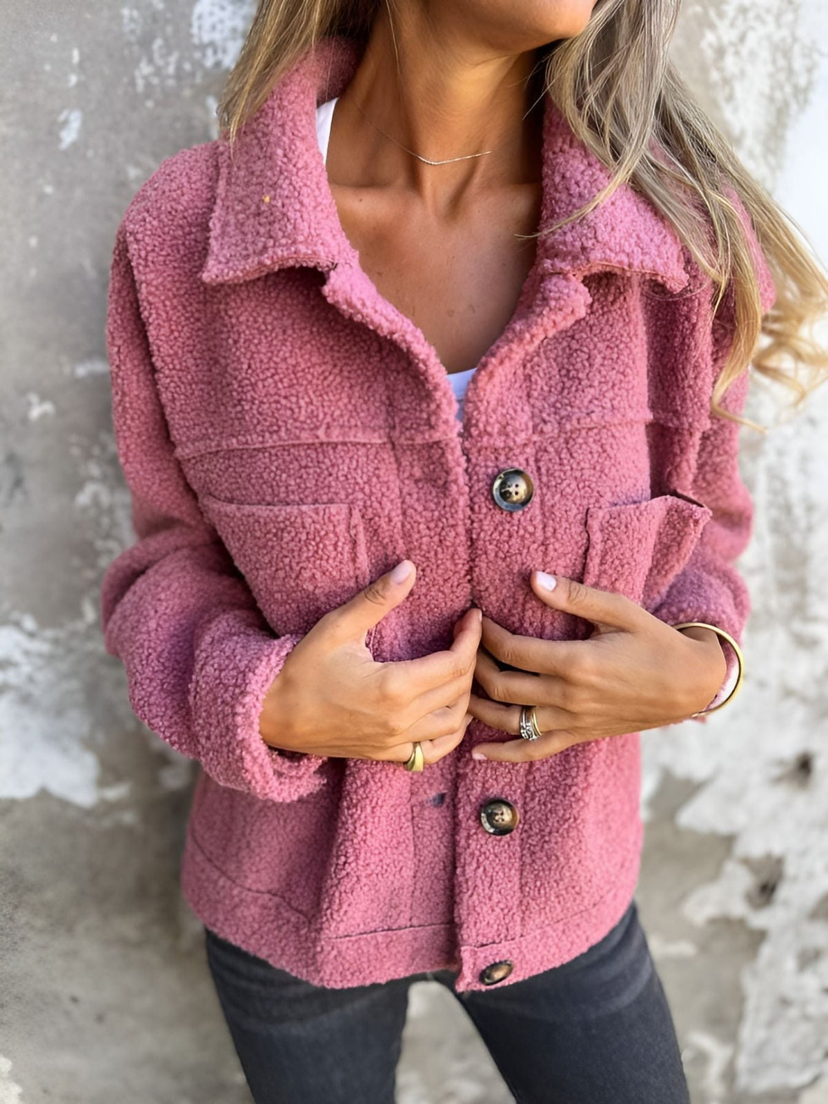 Cecilia | Abrigo fluido oversize elegante y cálido