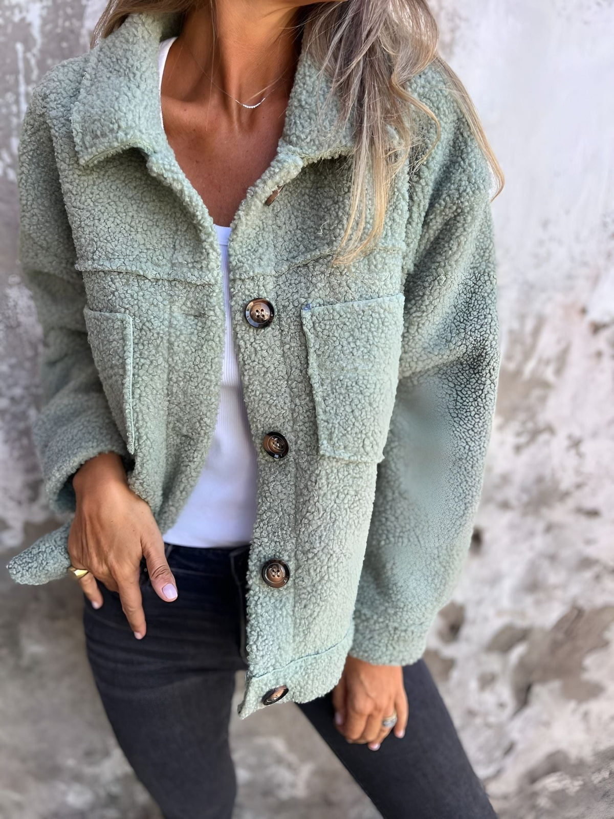 Cecilia | Abrigo fluido oversize elegante y cálido