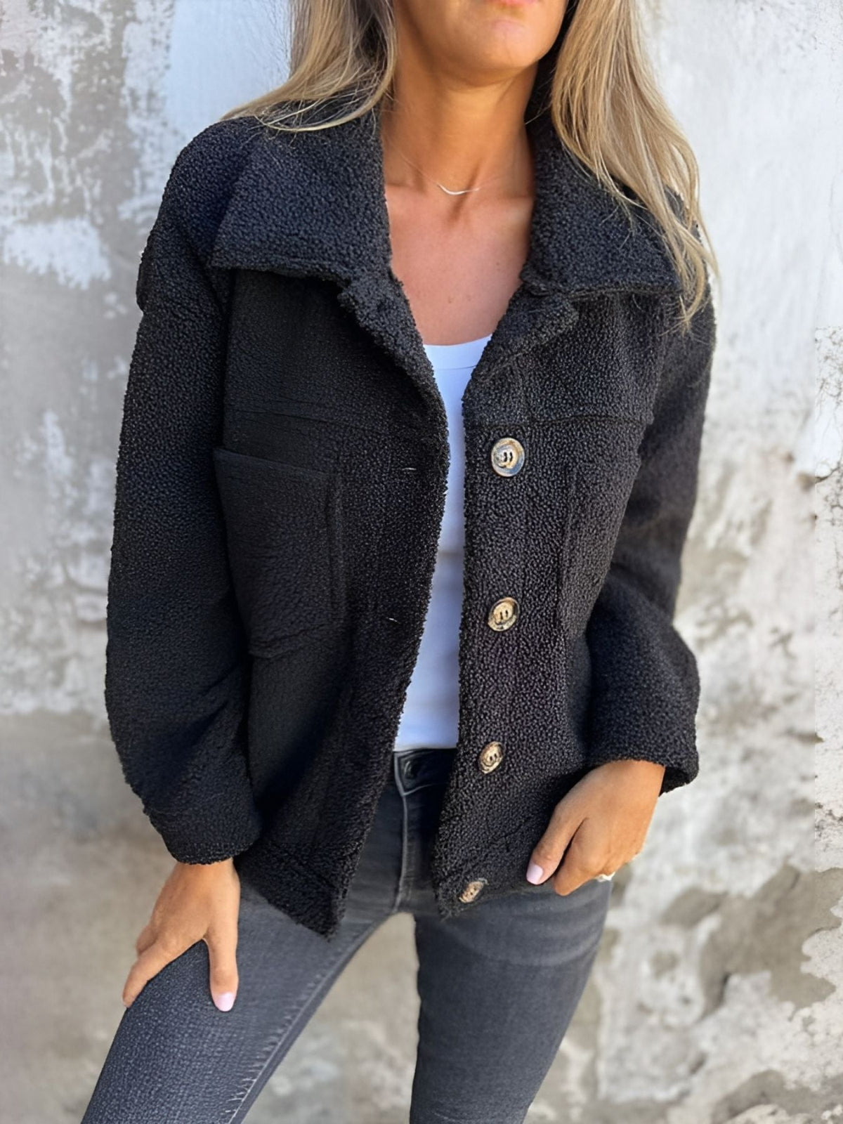 Cecilia | Abrigo fluido oversize elegante y cálido