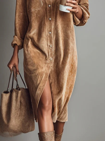 Olaya | Vestido clásico de corte estructurado