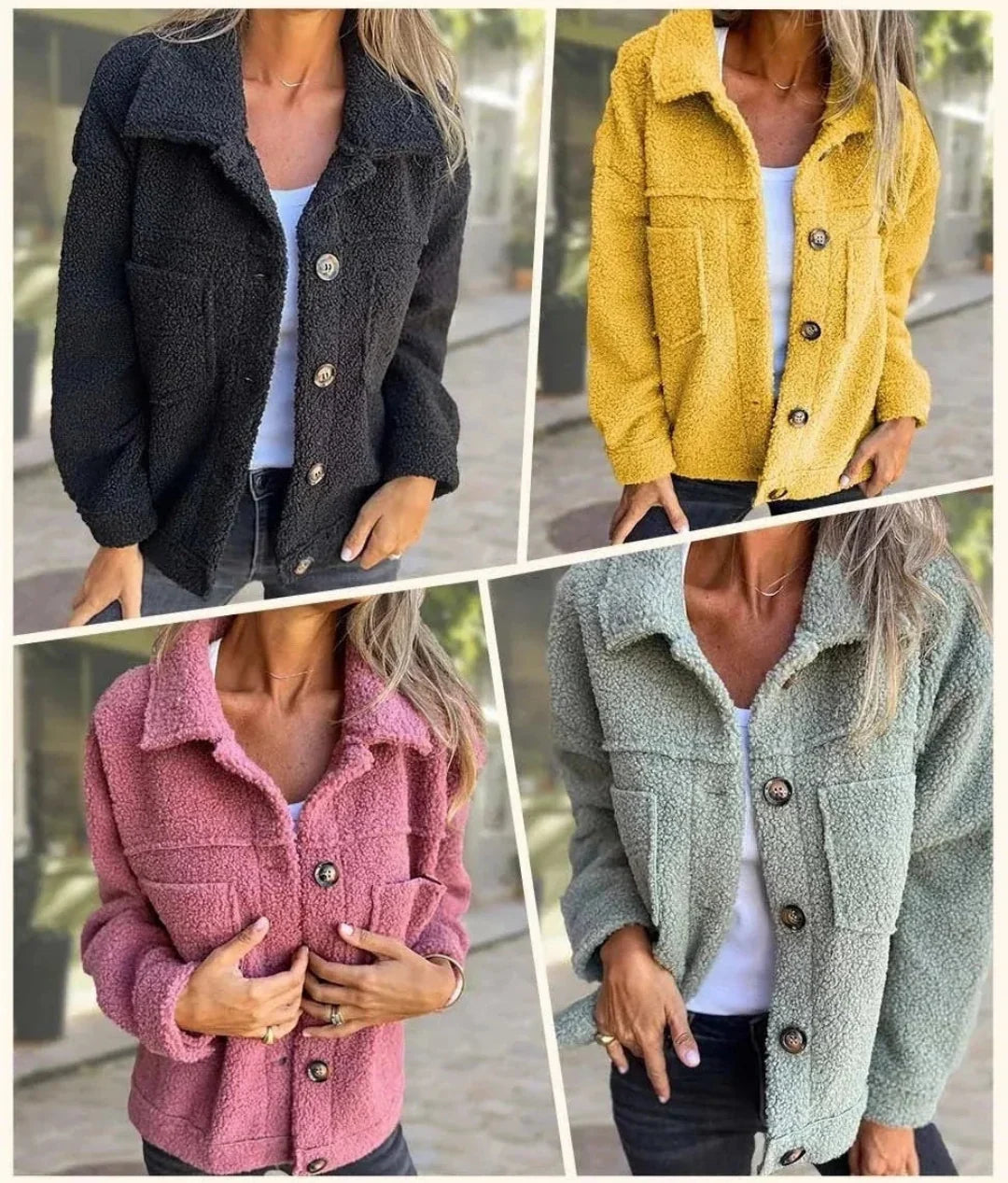 Graciela | Chaqueta corta cálida y ligera