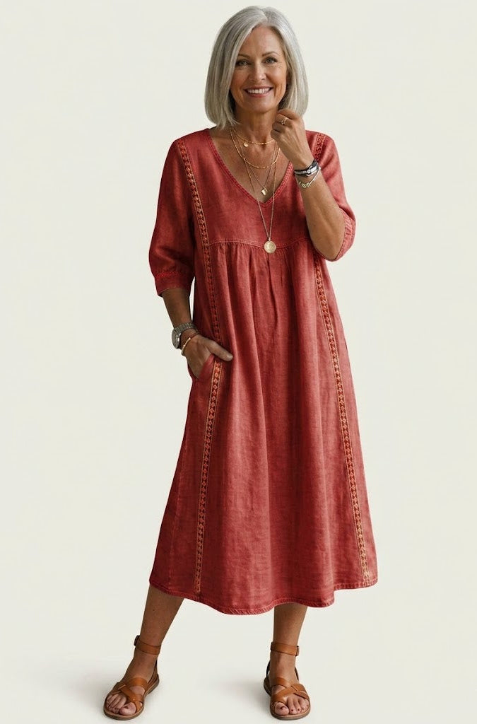 Carmen | Vestido Maxi Corte A