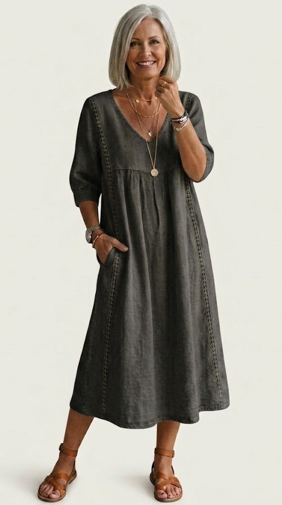 Carmen | Vestido Maxi Corte A