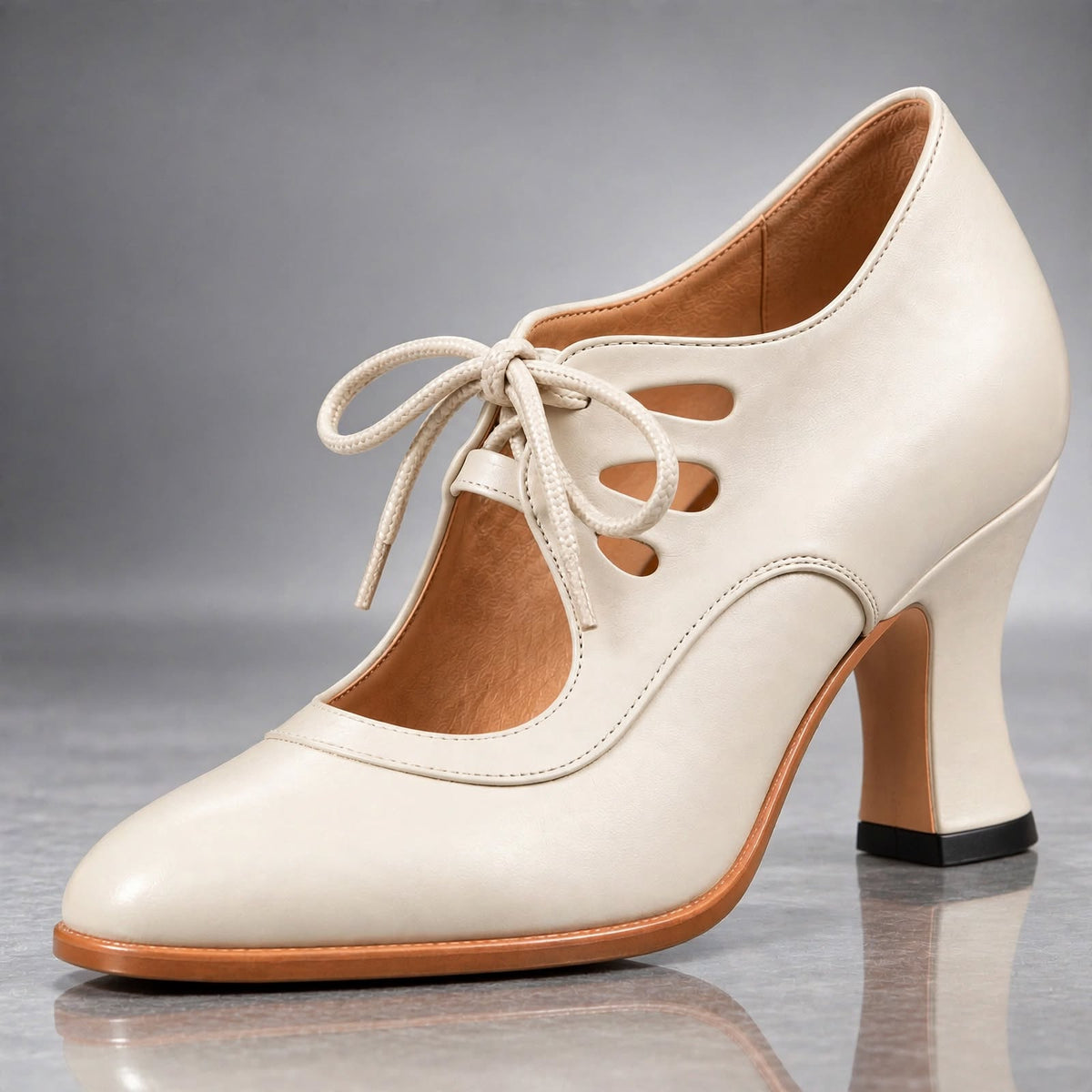 Audrey | Tacones elegantes con cordones