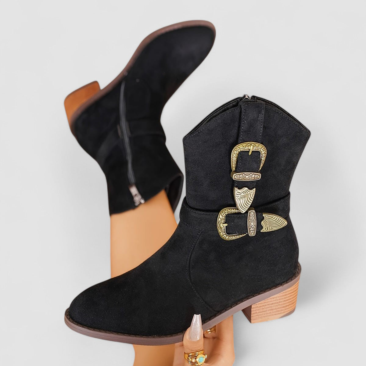 Rosa | Botas vaqueras elegantes para mujer